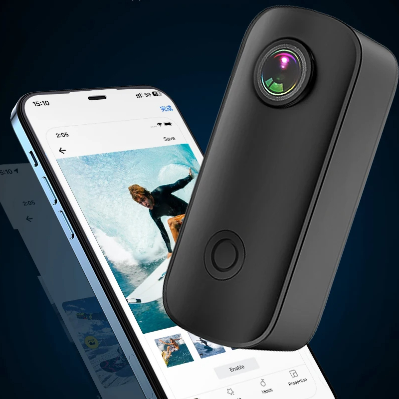 4k-ultra-hd-thumb-action-camera–30m-waterproof-wiFi 2.4G-x14